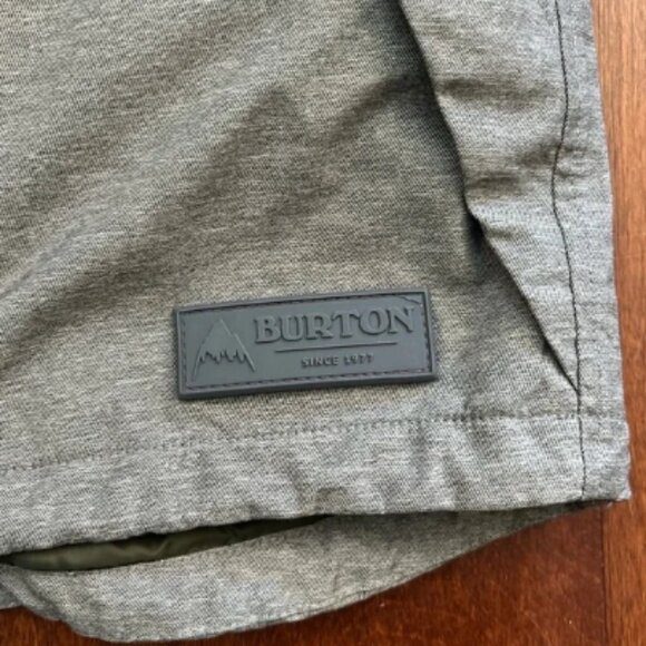 Burton “Dhaka” Men's Hooded Gray Snow Jacket, Size Small - Picture 10 of 15
